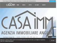 Tablet Screenshot of casaimm.it